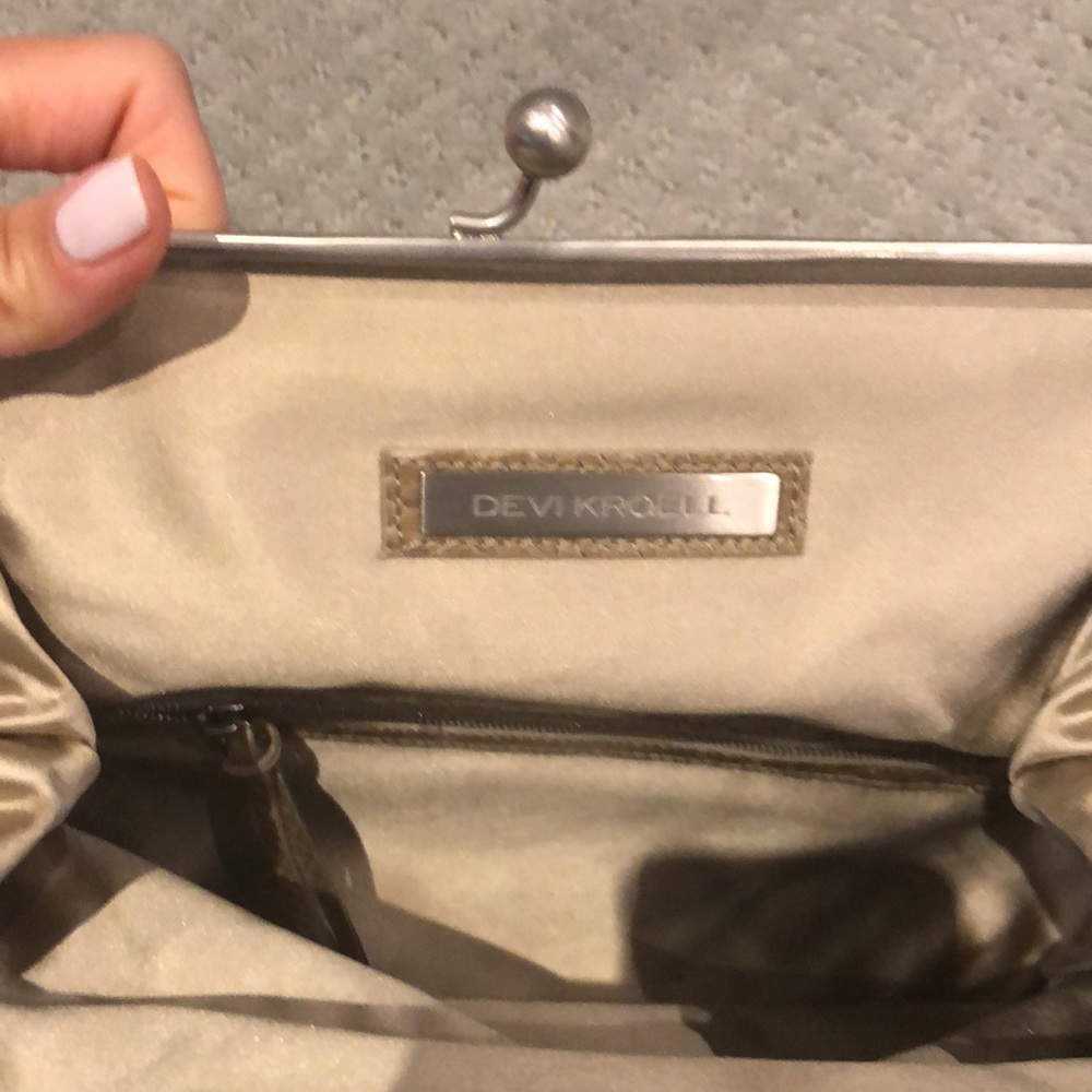 Authentic Devi Kroell Python Clutch - image 4